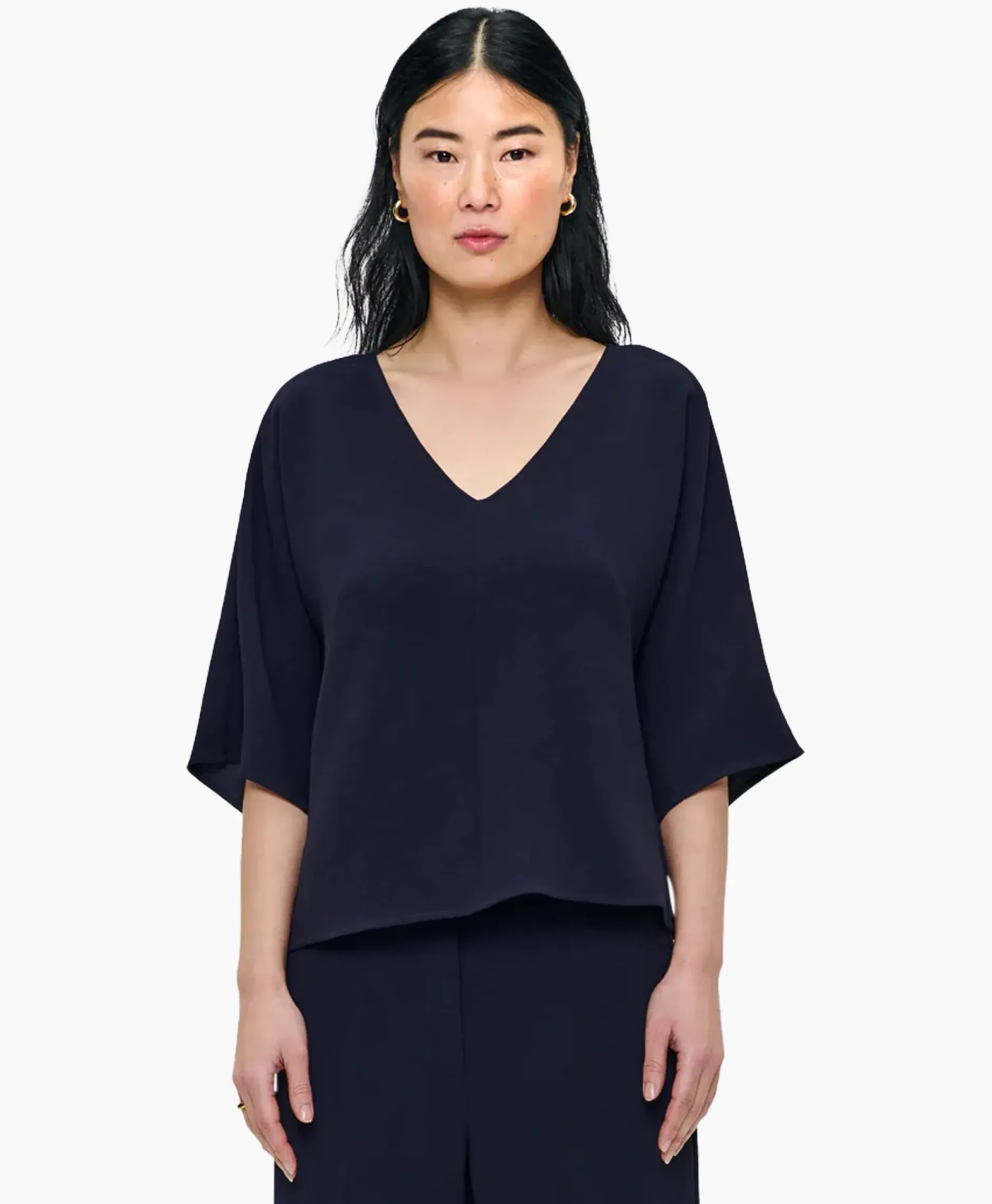 Tuniek V-Neck Donker Blauw^Zenggi Discount