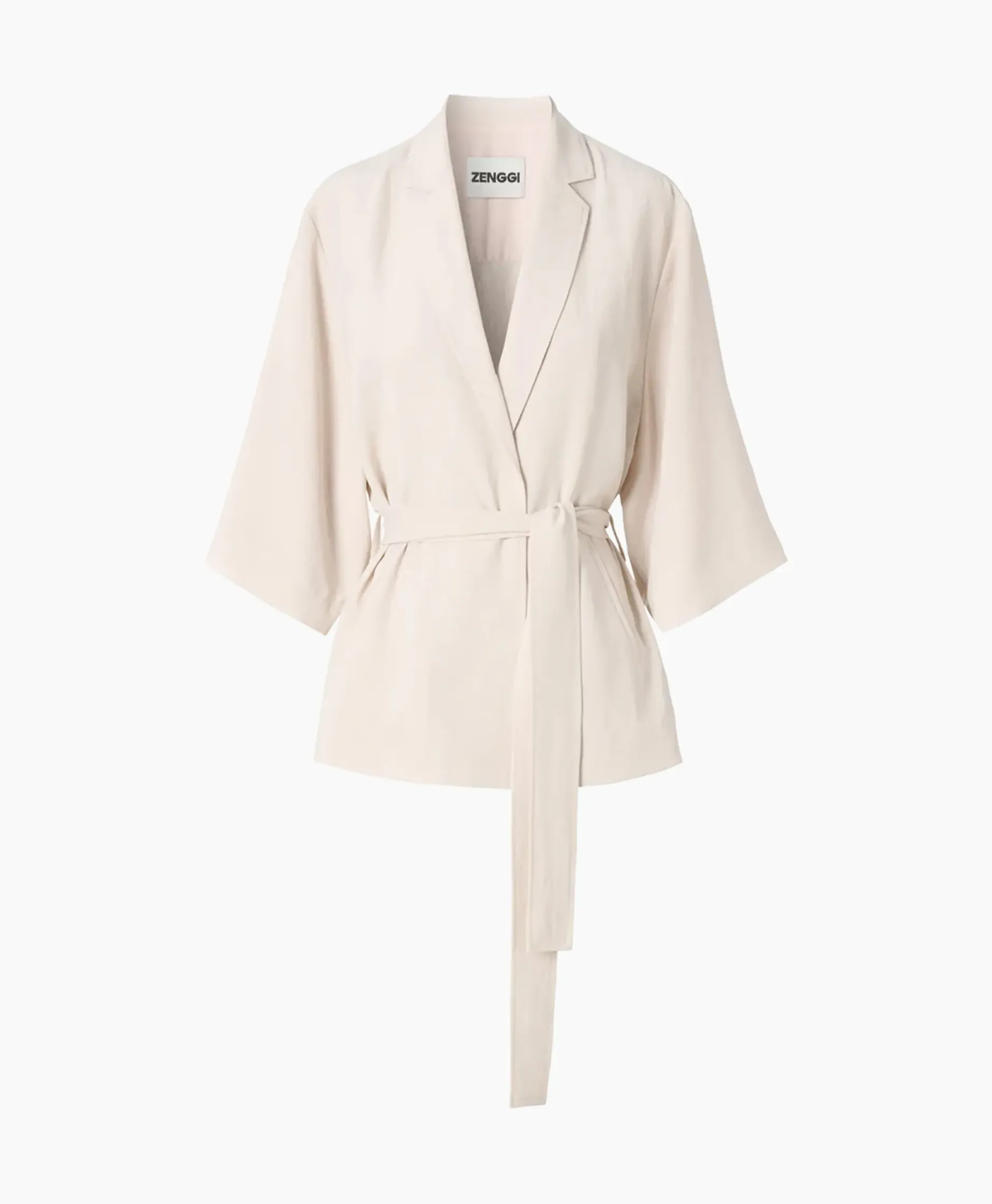 Vest Japanse Crepe Kimono Off White^Zenggi Hot