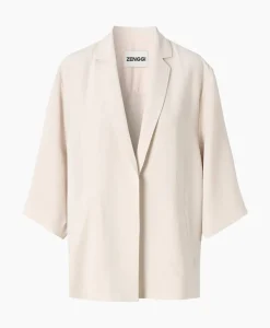 Vest Japanse Crepe Kimono Off White^Zenggi Hot
